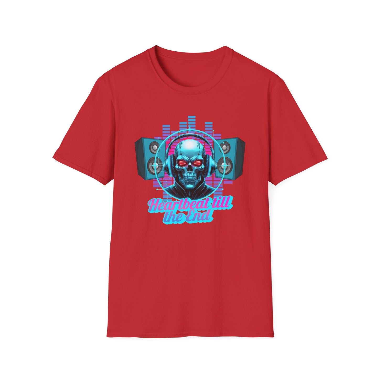 Heartbeat Till The End Unisex Softstyle T-Shirt