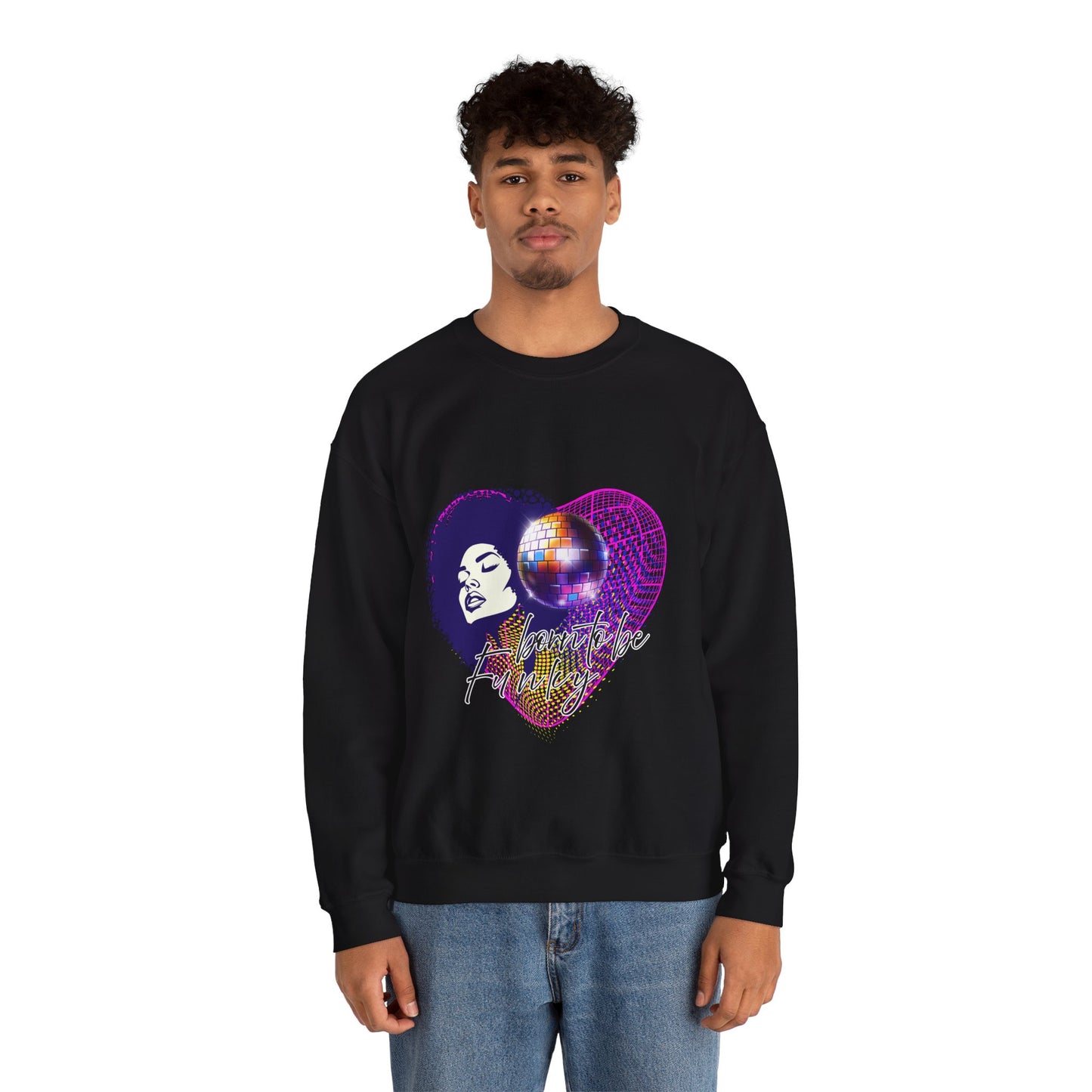 Born to be funky Sweatshirt - Melly Silence
