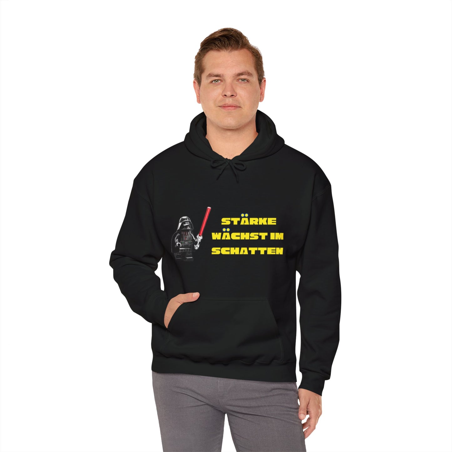 Darth Vader Inspired Hoodie - "Strength grows in the shadows"