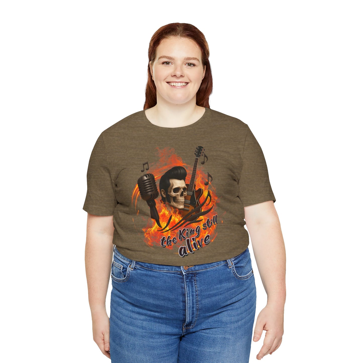 Music Vibes Unisex Jersey Tee - 'The King Still Alive' Graphic T-Shirt