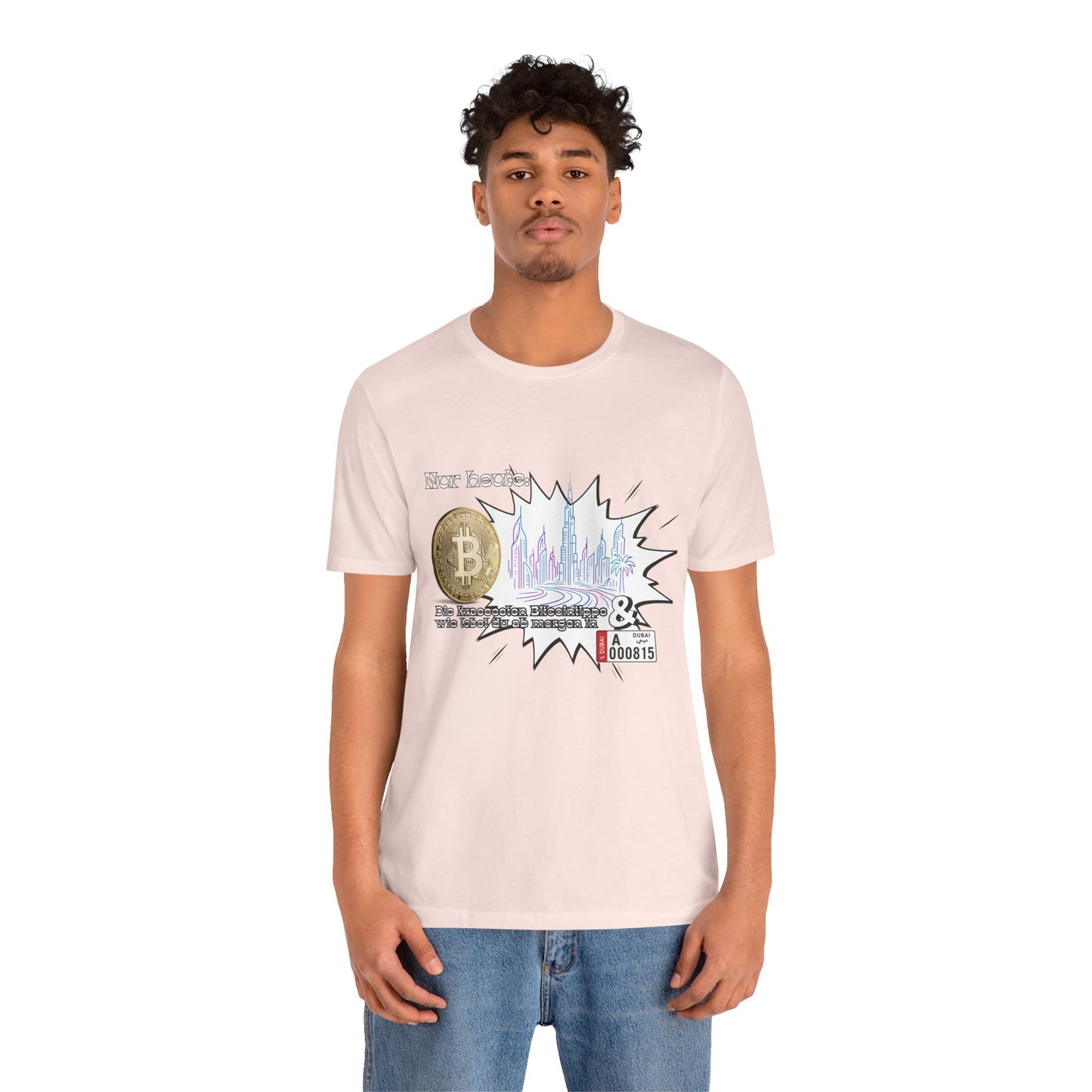 Bitcoins Dubai - Rosarote Welt - lass dich nicht verarschen T - Shirt