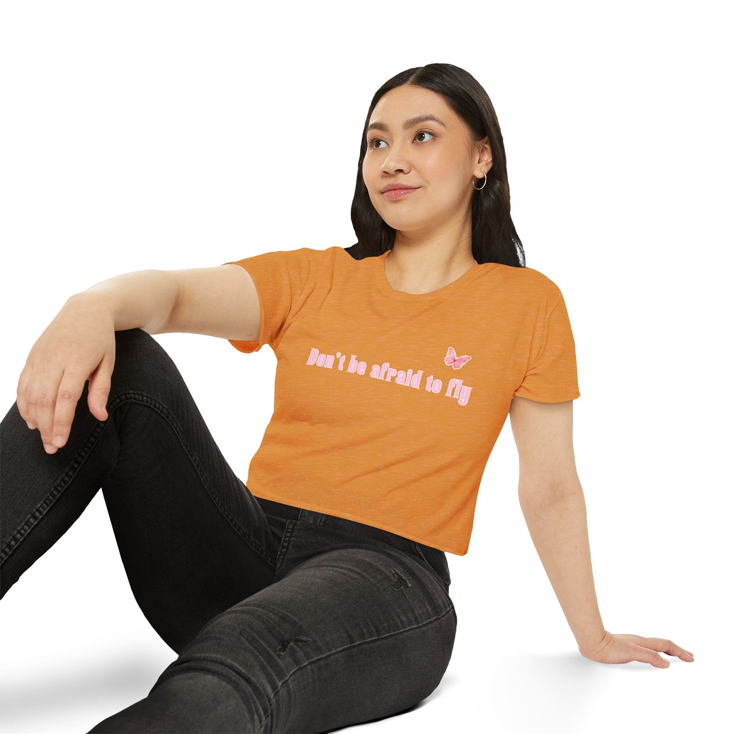 Dont be afraid to fly - Crop Top | Kultfaser