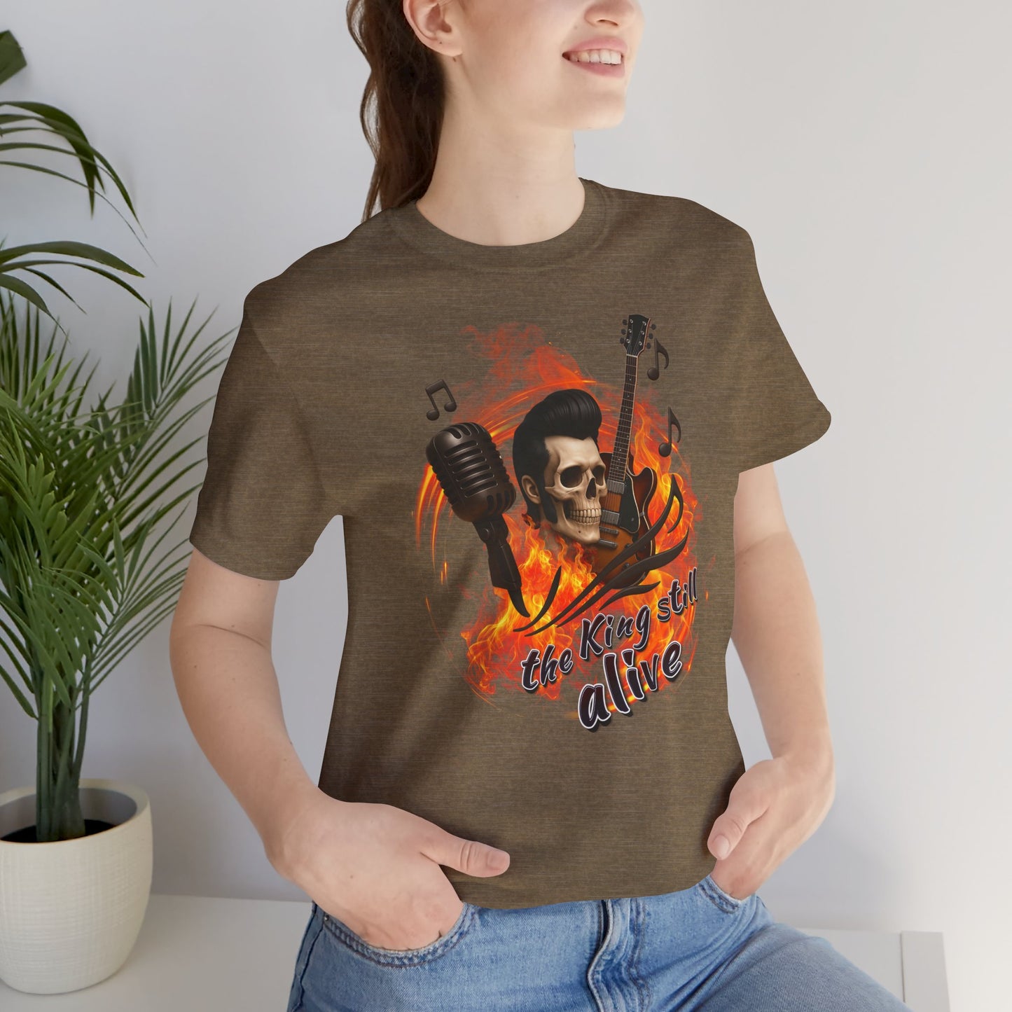 Music Vibes Unisex Jersey Tee - 'The King Still Alive' Graphic T-Shirt