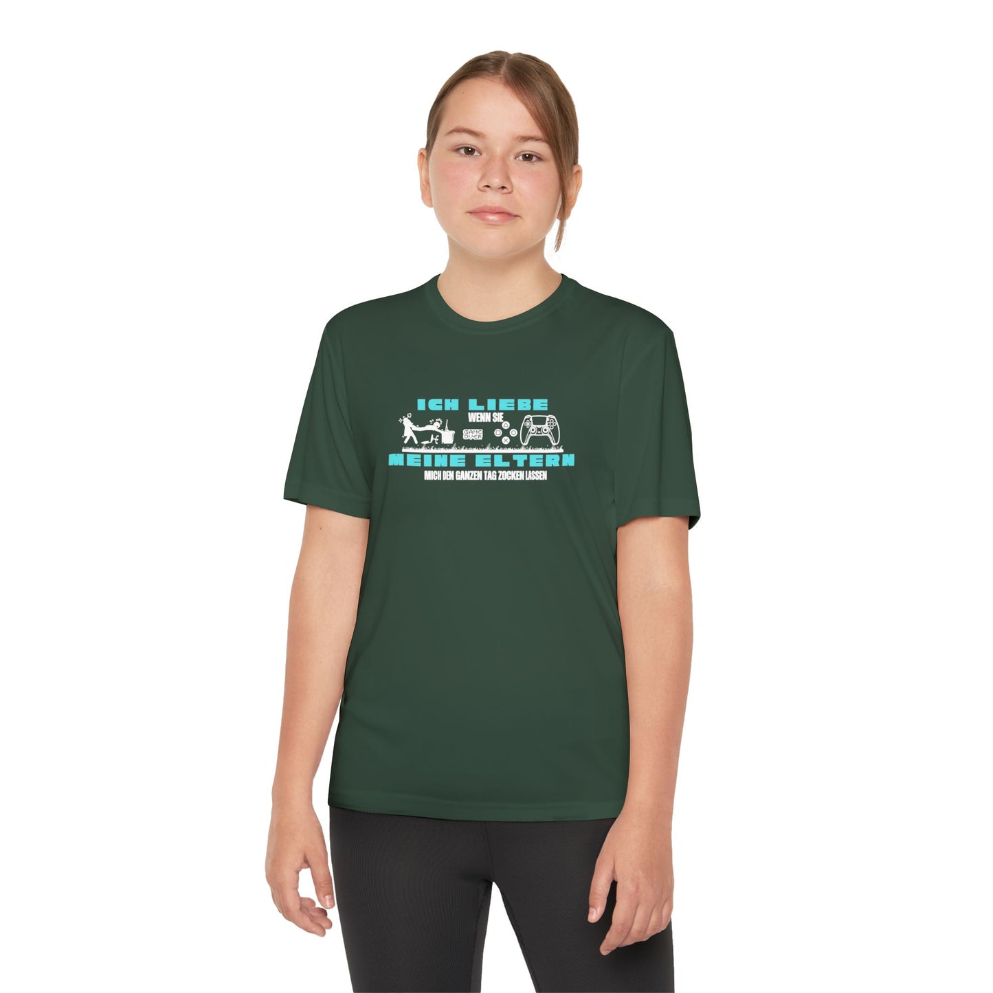 I love my parents - if I can play games all day... Fun Shirt