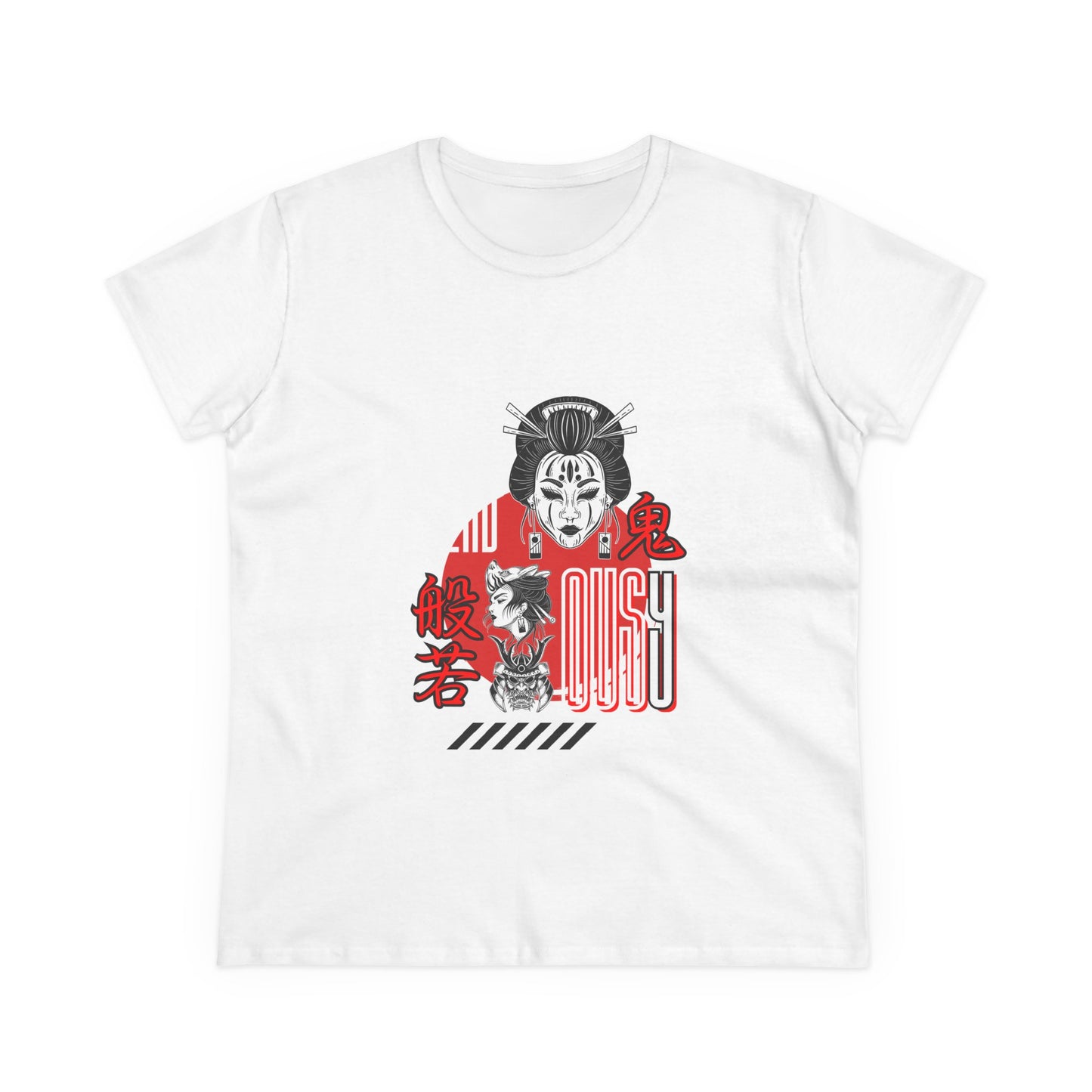 Geisha Style T- Shirt wecke die Geisha in dir