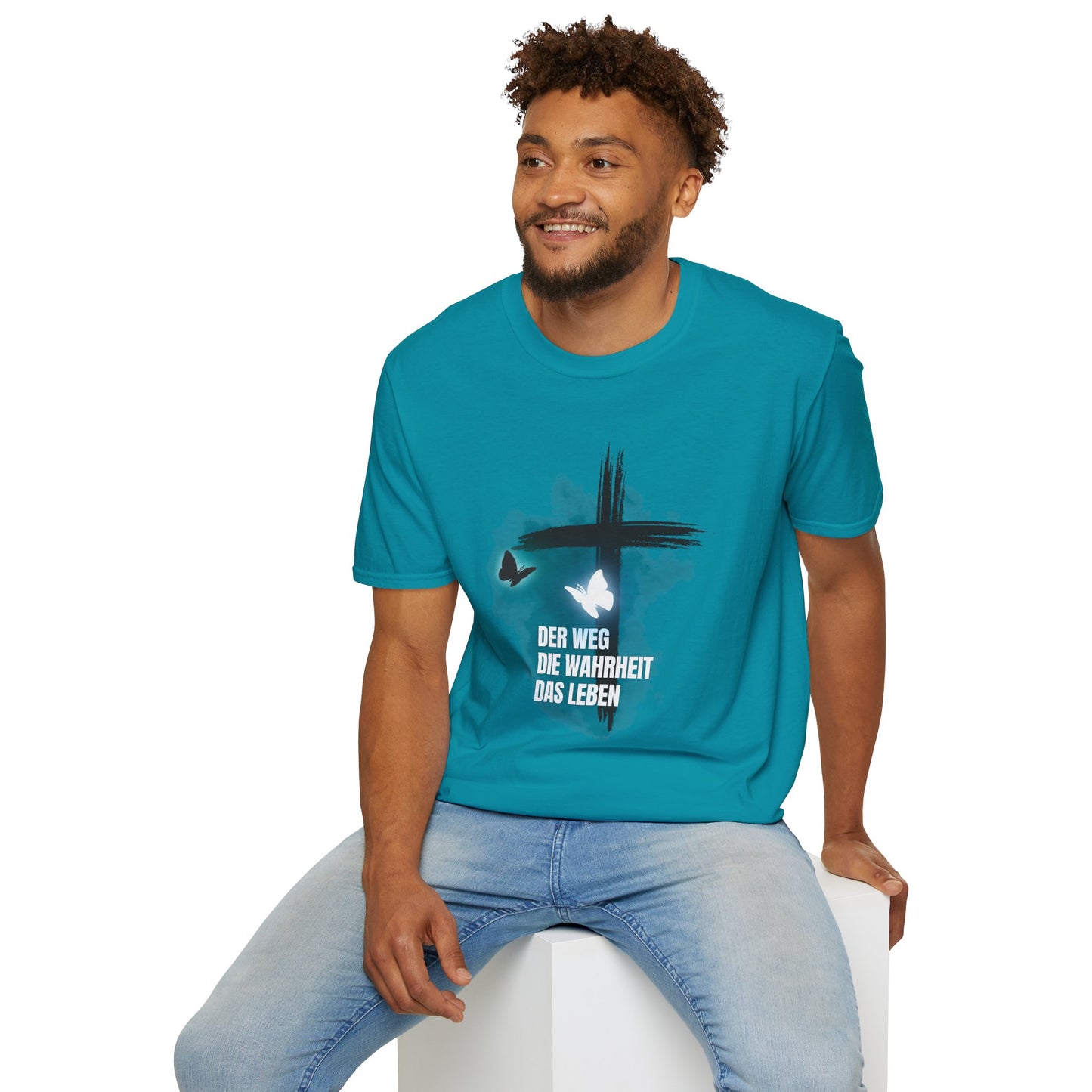 Faith-Inspired Unisex Softstyle T-Shirt – Spiritual, Jesus, Christian,