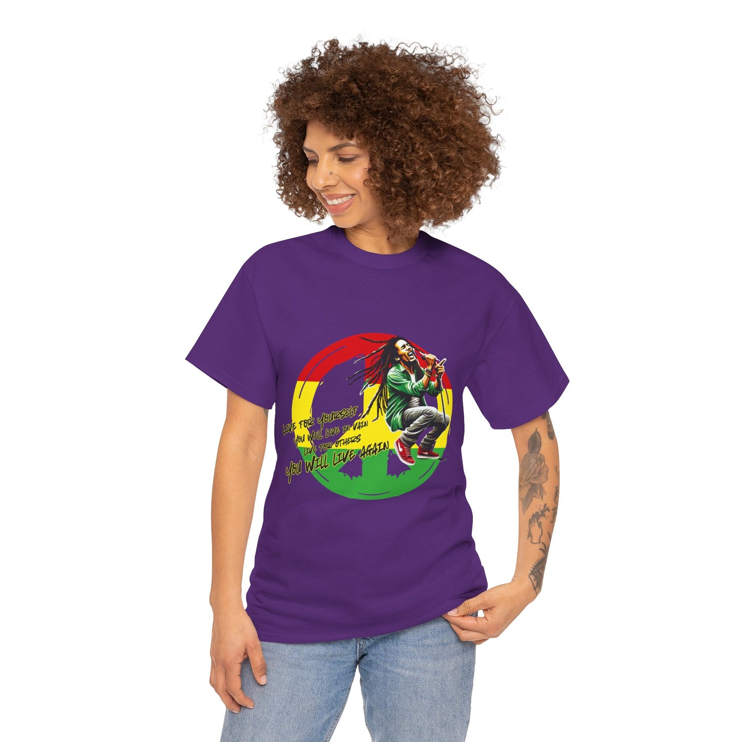 B o b M a r l e y Unisex T shirt - Raggae