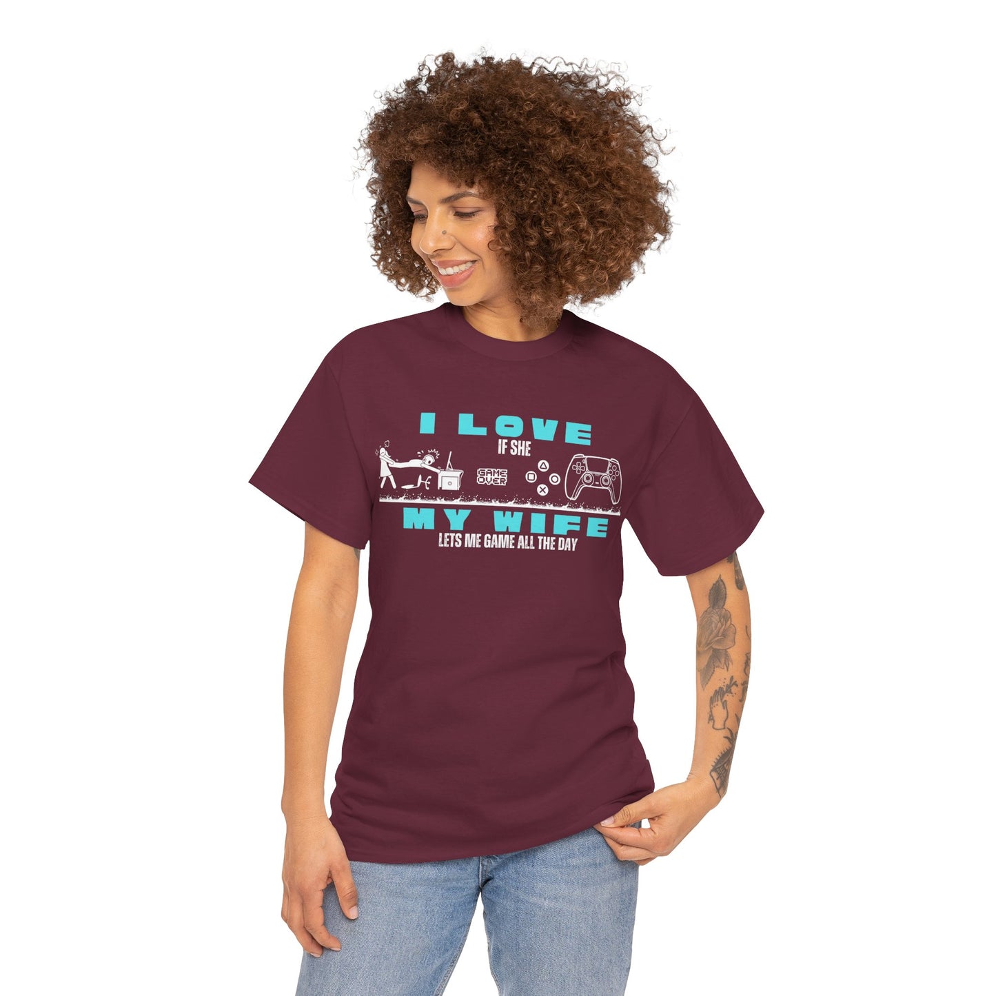 I love my wife - when she lets me gamble - Fun Shirt