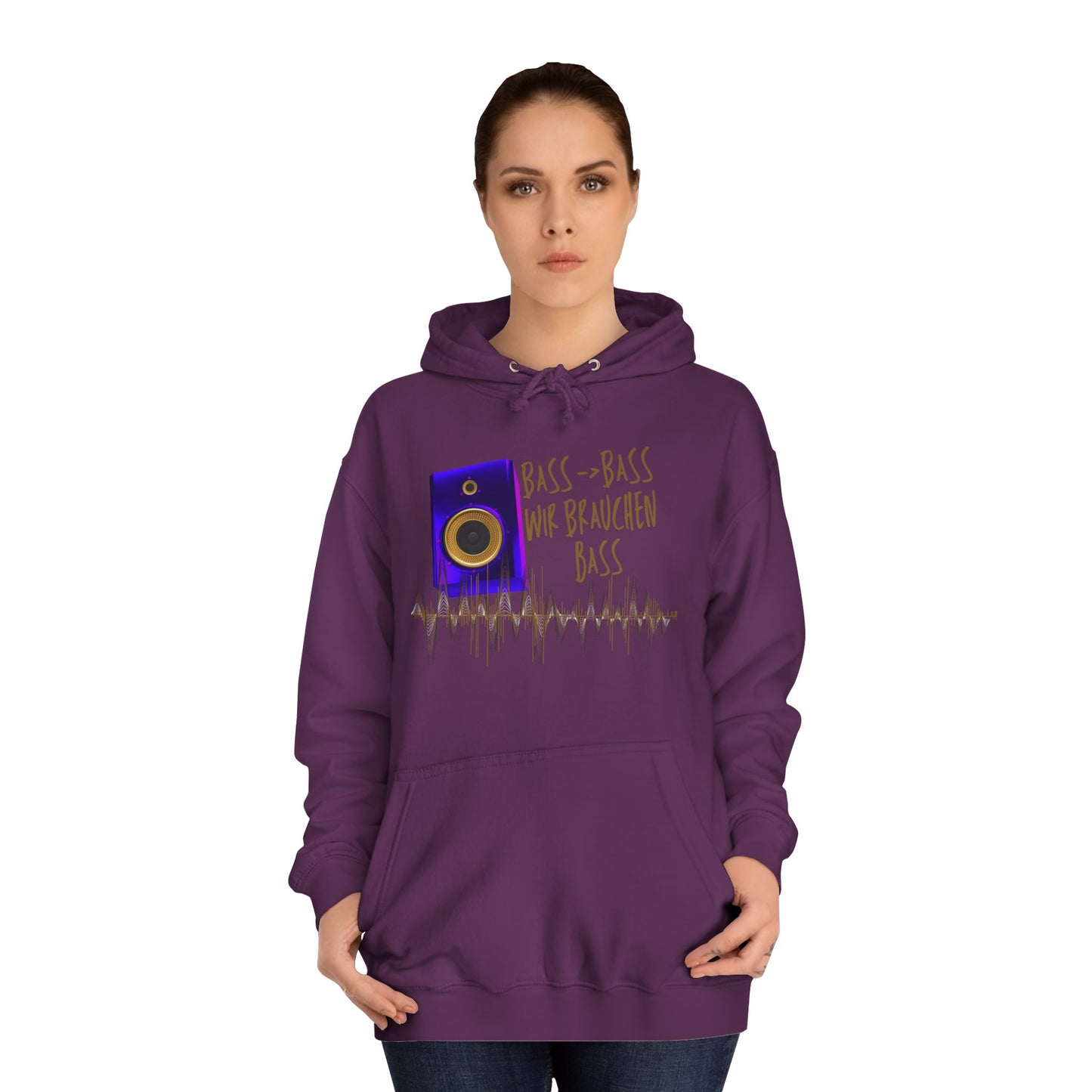 Bass, Bass wir brauchen Bass! Audio Vibes Hoodie | Unisex