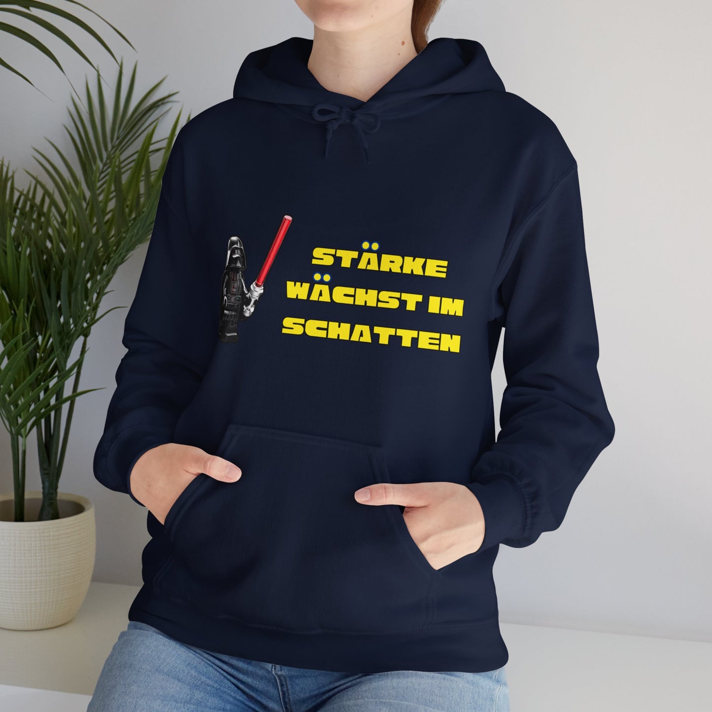 Darth Vader Inspired Hoodie - "Strength grows in the shadows"