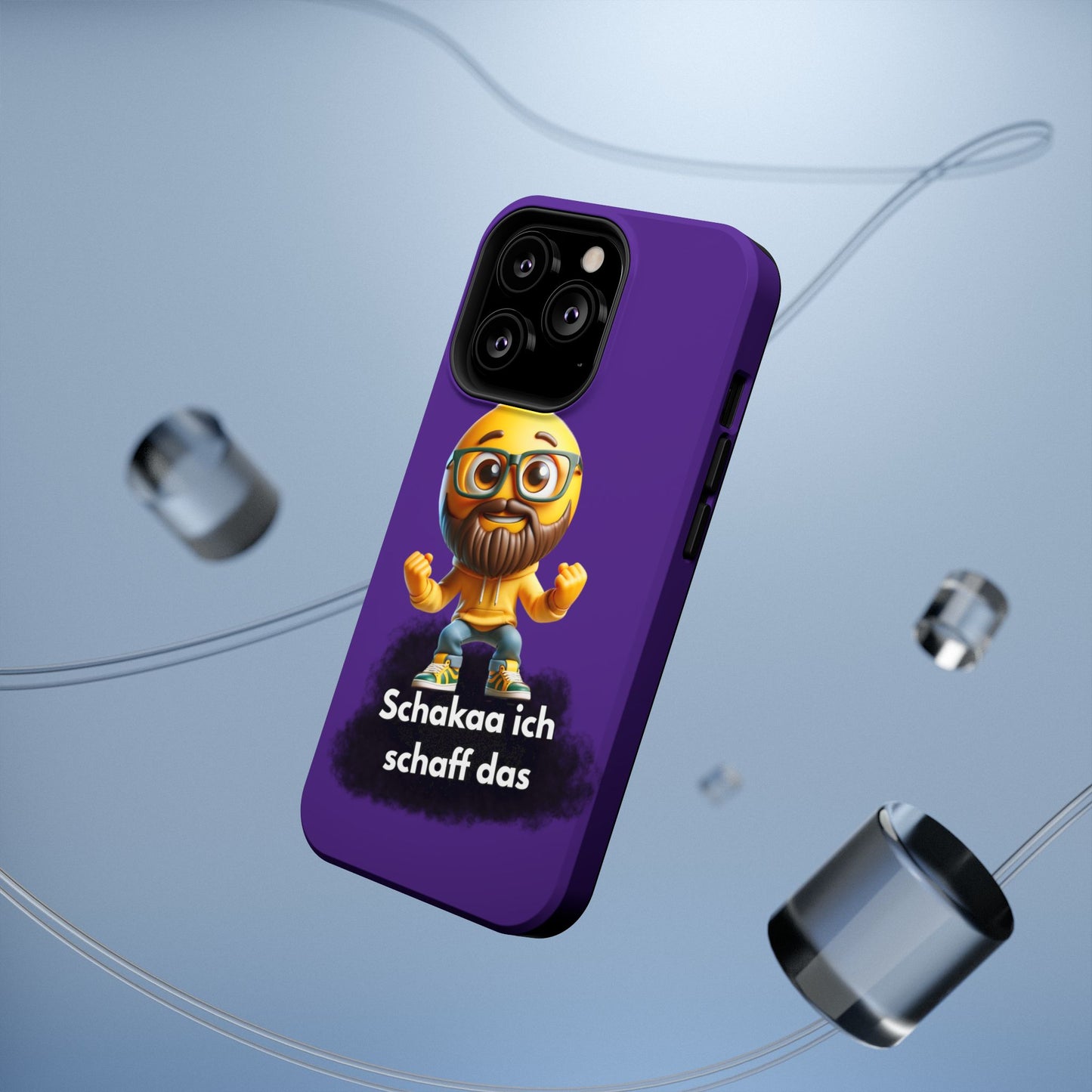 Motivational Impact-Resistant Phone Case - "Schakaa I can do it"