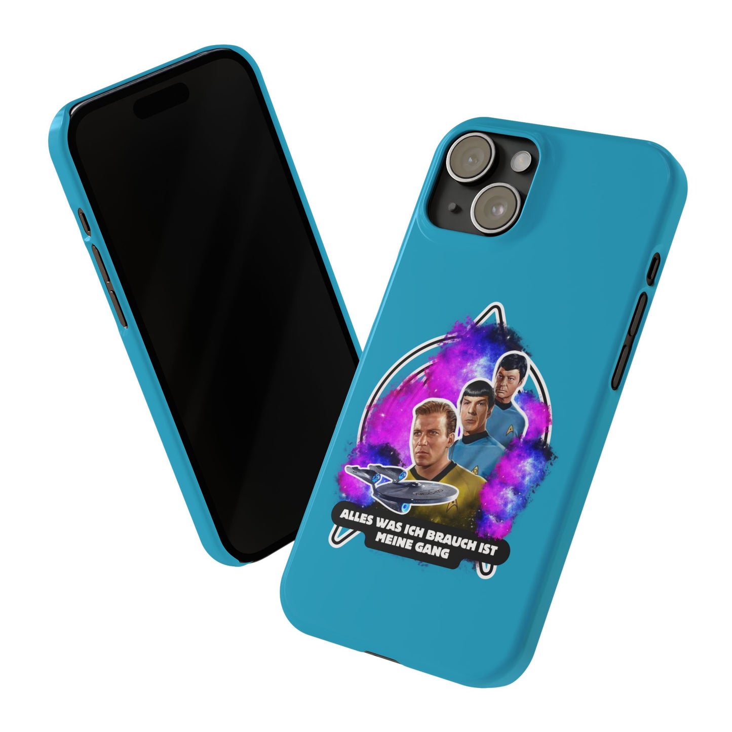 Handyhülle - Star trek Slim Phone Cases "Alles was ich brauch ist meine Gang", Star Trek