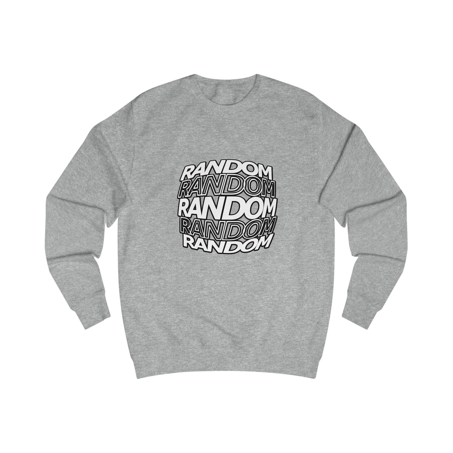 Unisex Sweatshirt with 'Random' Design