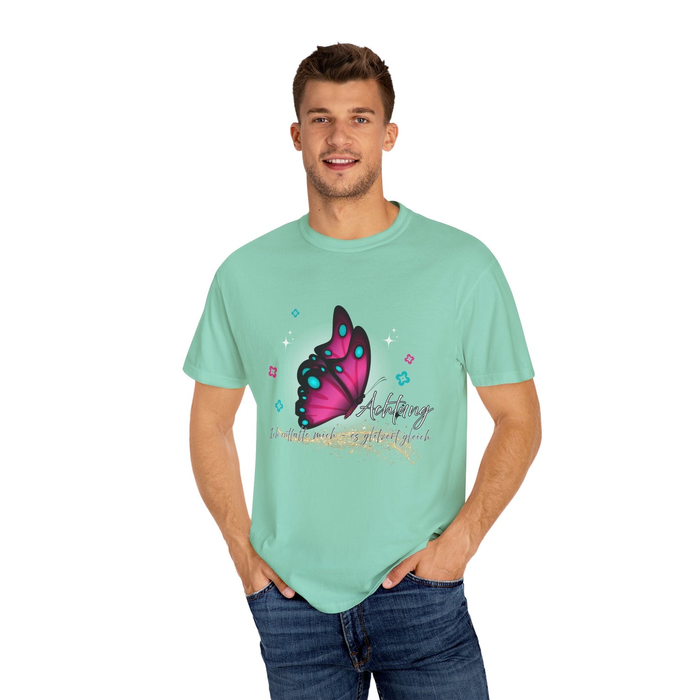 Achtung ich glitzere gleich... T shirt
