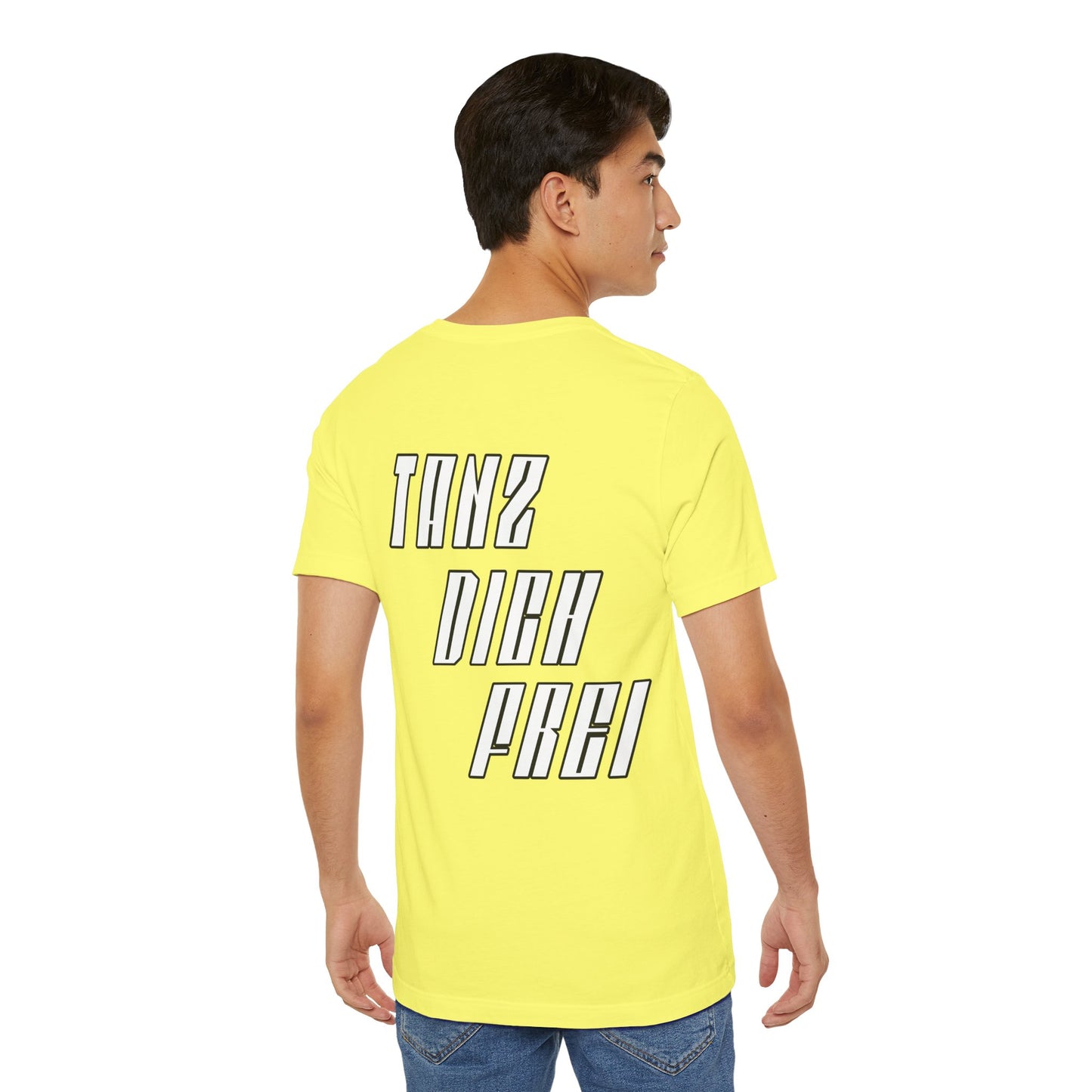 Tanz dich frei - Retro Techno Vibe Unisex Tee, Dance Party Shirt, Gift for Ravers, Festival Fashion,