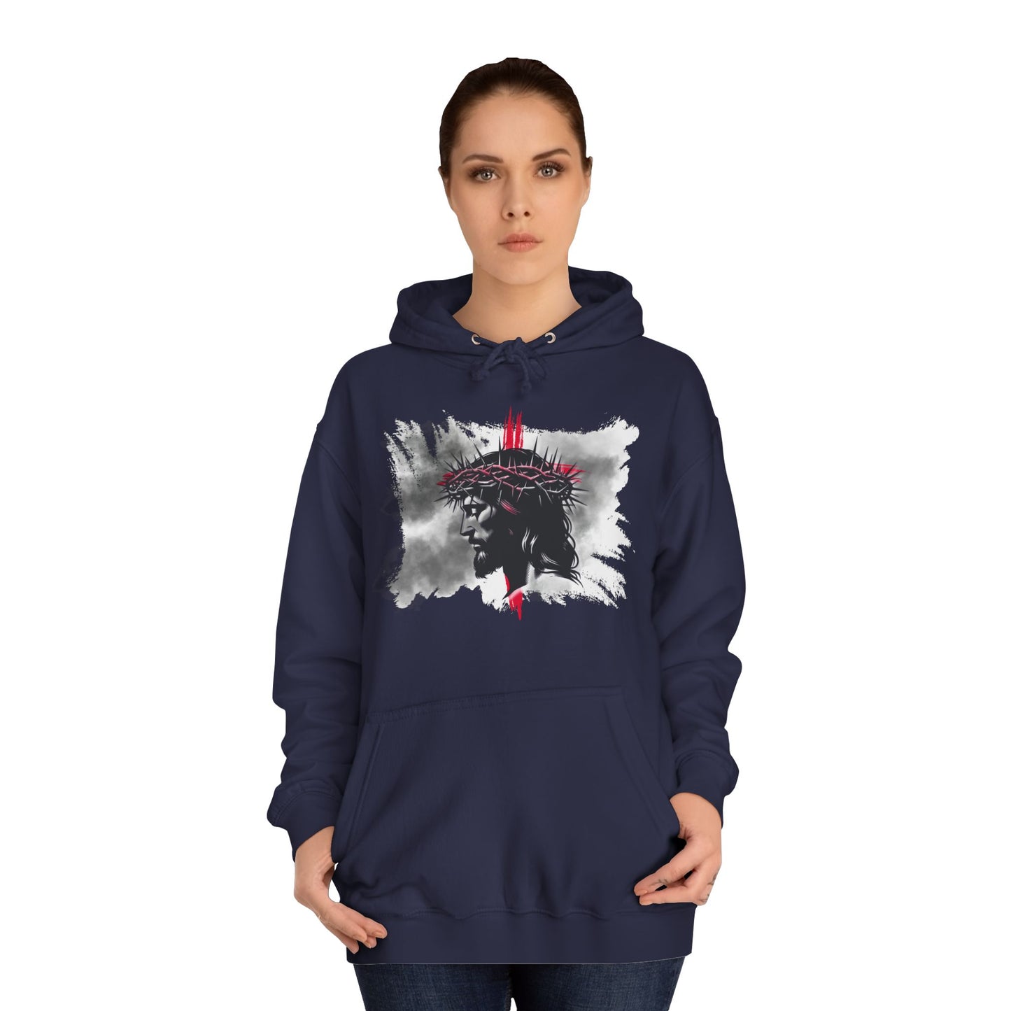 Jesus blessed - saved - loved Hoodie
