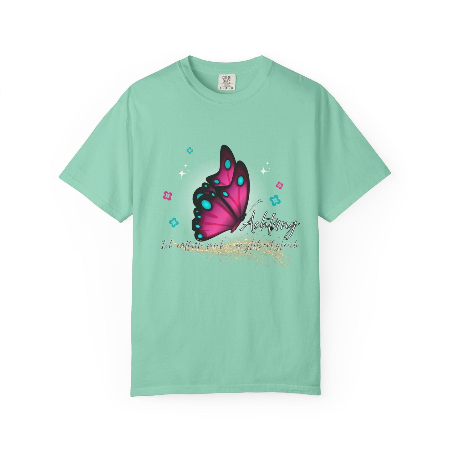 Achtung ich glitzere gleich... T shirt