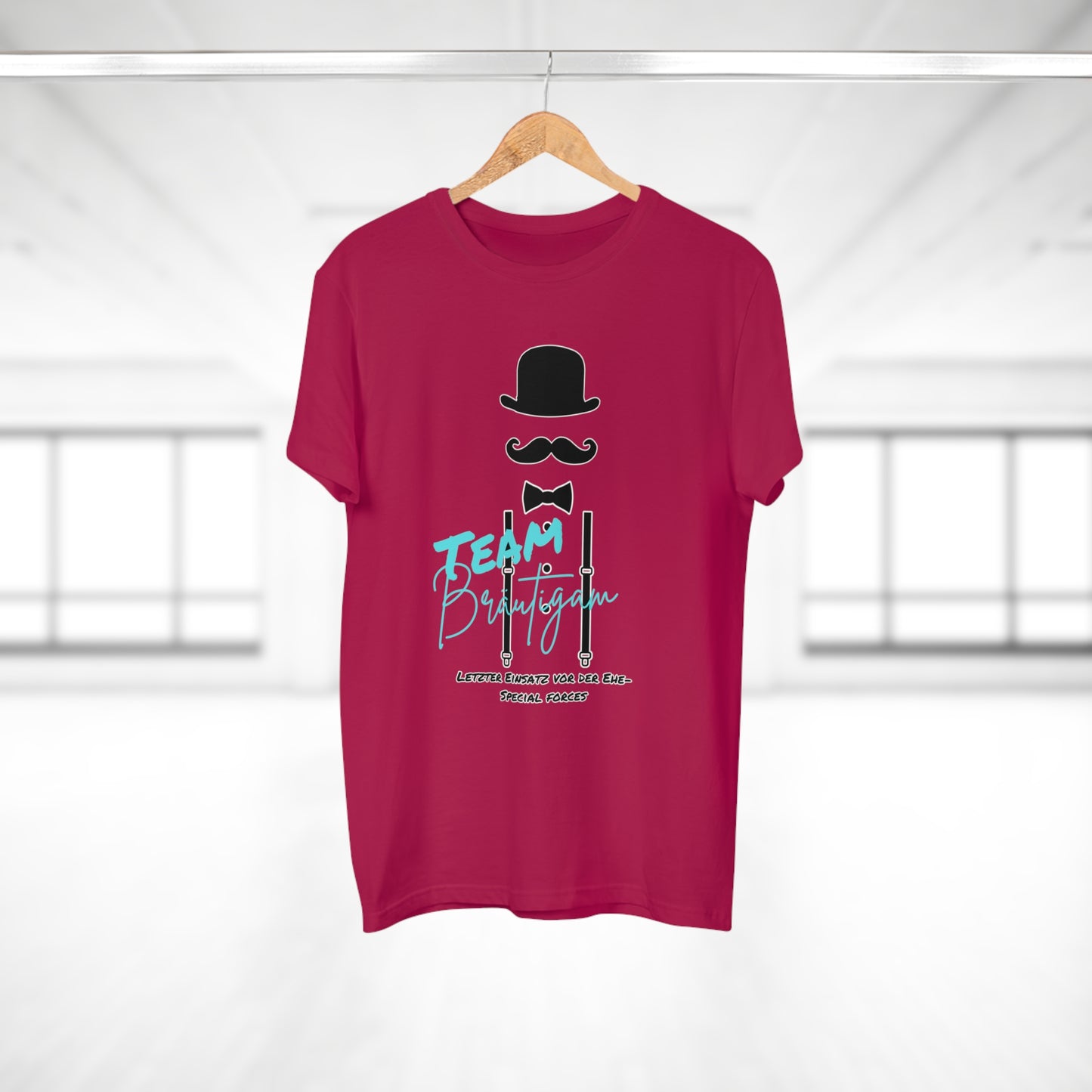 Team Bride Men's Bräutigam "Wir feiern das Märchen"
