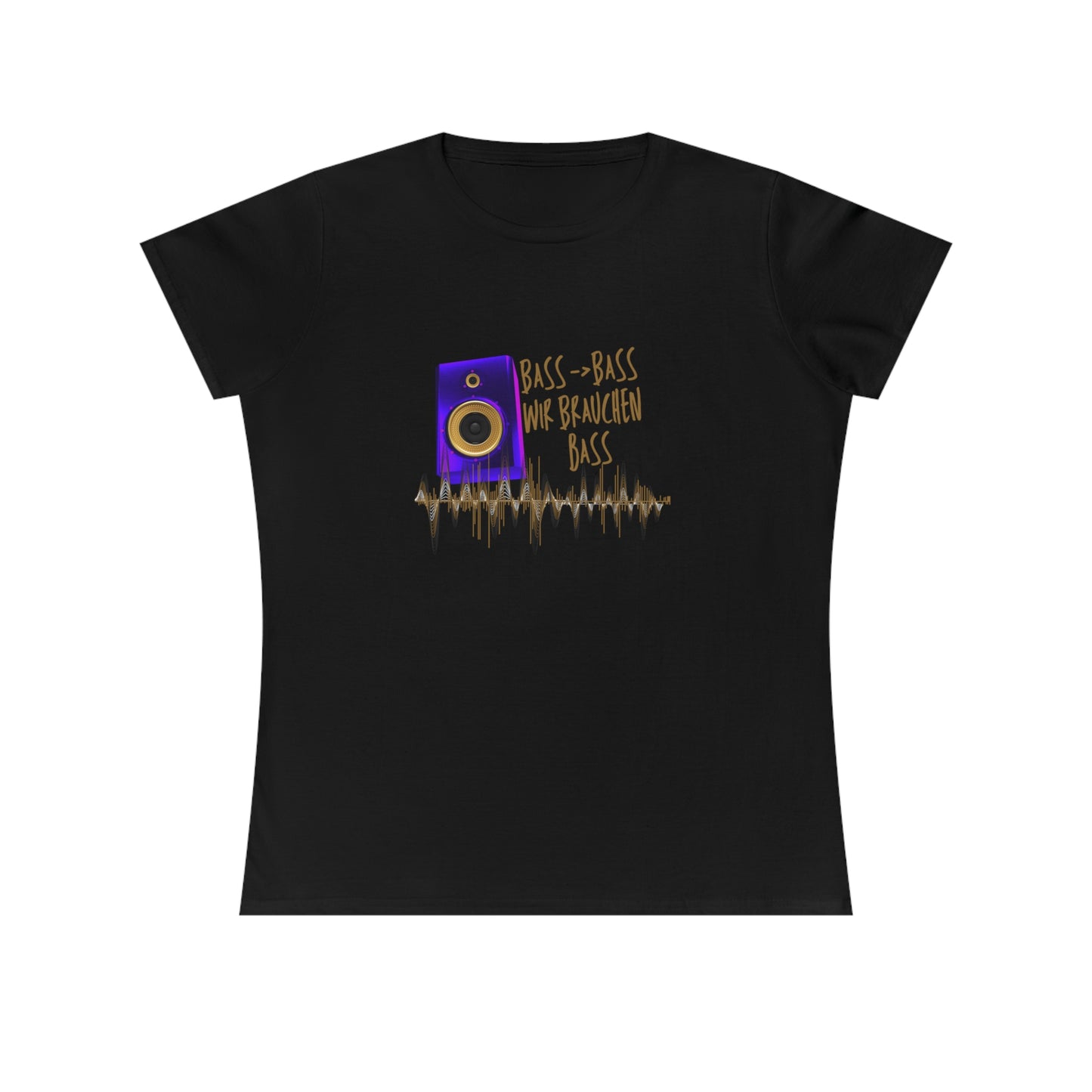 Music Vibes T-Shirt, Bass - Bass wir brauchen Bass