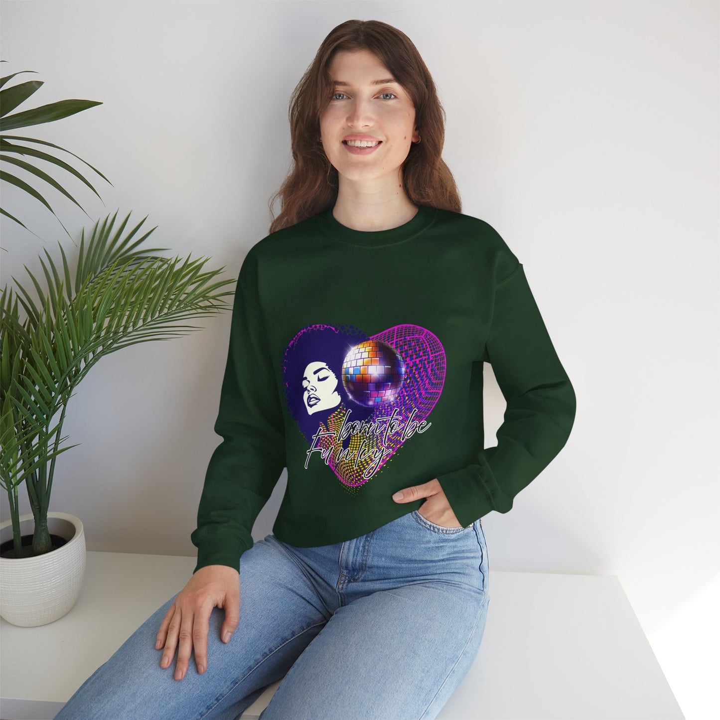 Born to be funky Sweatshirt - Melly Silence