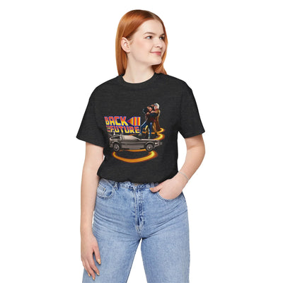 Retro Back to the Future Tee - Unisex Short Sleeve Shirt
