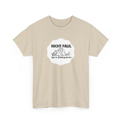 Funny Unisex Tee - "Not lazy just in energy saving mode"