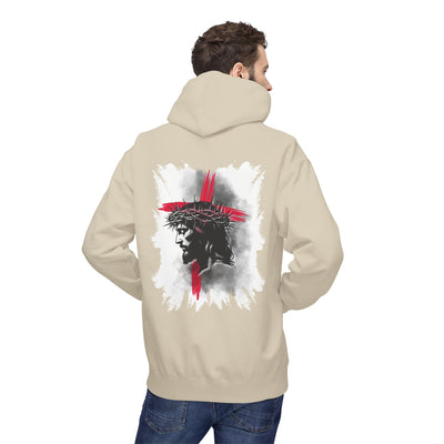 Faith-Inspired Hoodie: Blessed, Saved, Loved - Christian JESUS