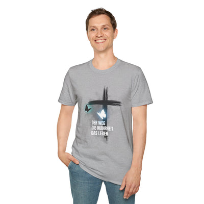 Faith-Inspired Unisex Softstyle T-Shirt – Spiritual, Jesus, Christian,