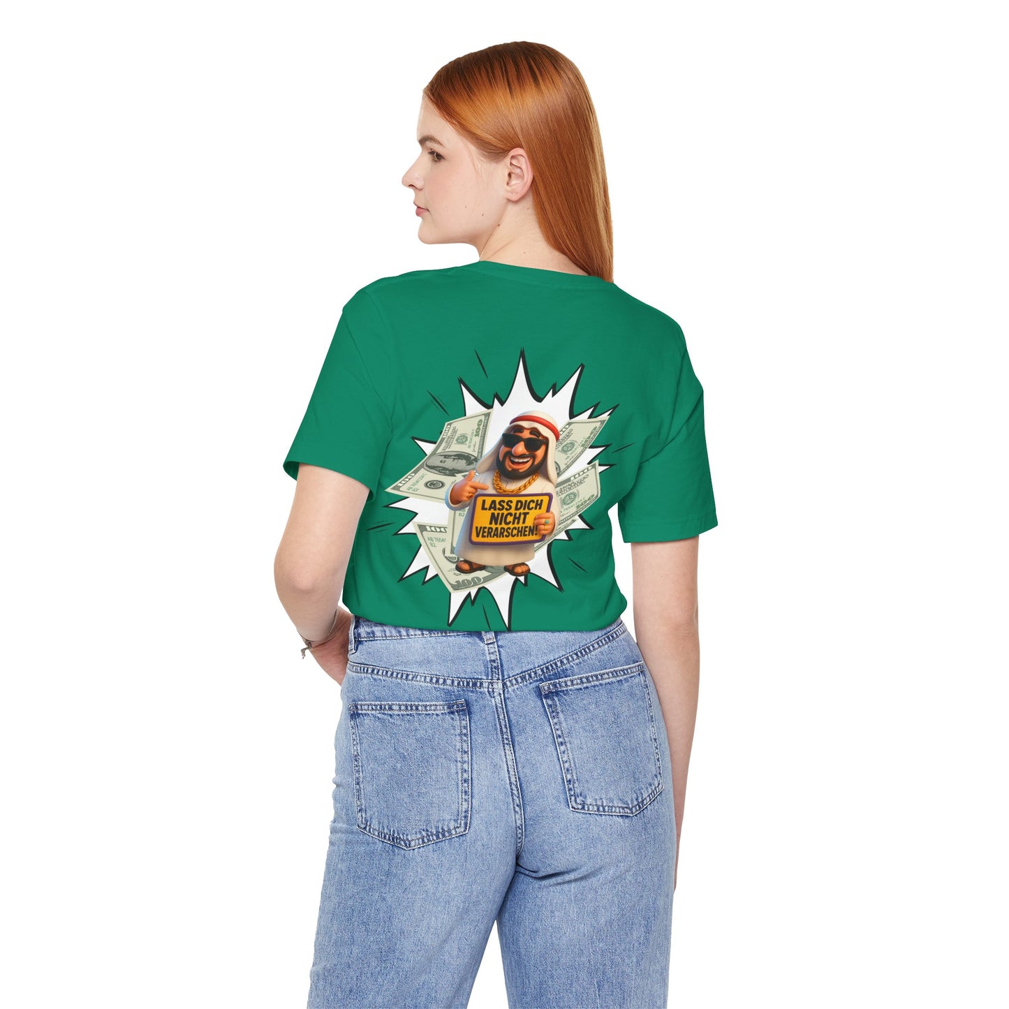 Bitcoins Dubai - Rosarote Welt - lass dich nicht verarschen T - Shirt