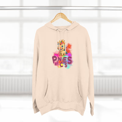 Colorful Kids' Fleece Hoodie with Fun Design