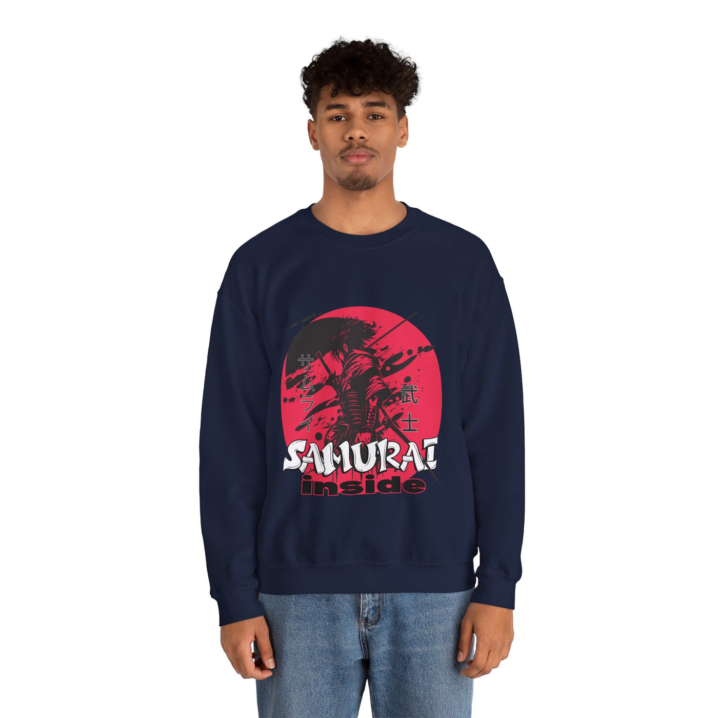Samurai Inside Crewneck Sweatshirt - Unisex Heavy Blend™