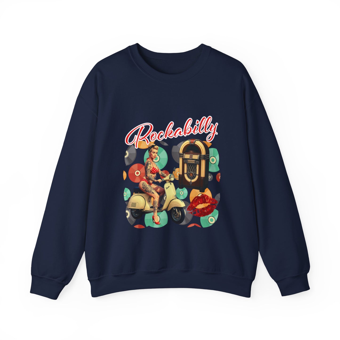 RockabillyHeavy Blend Sweatshirt | Vintage vibe