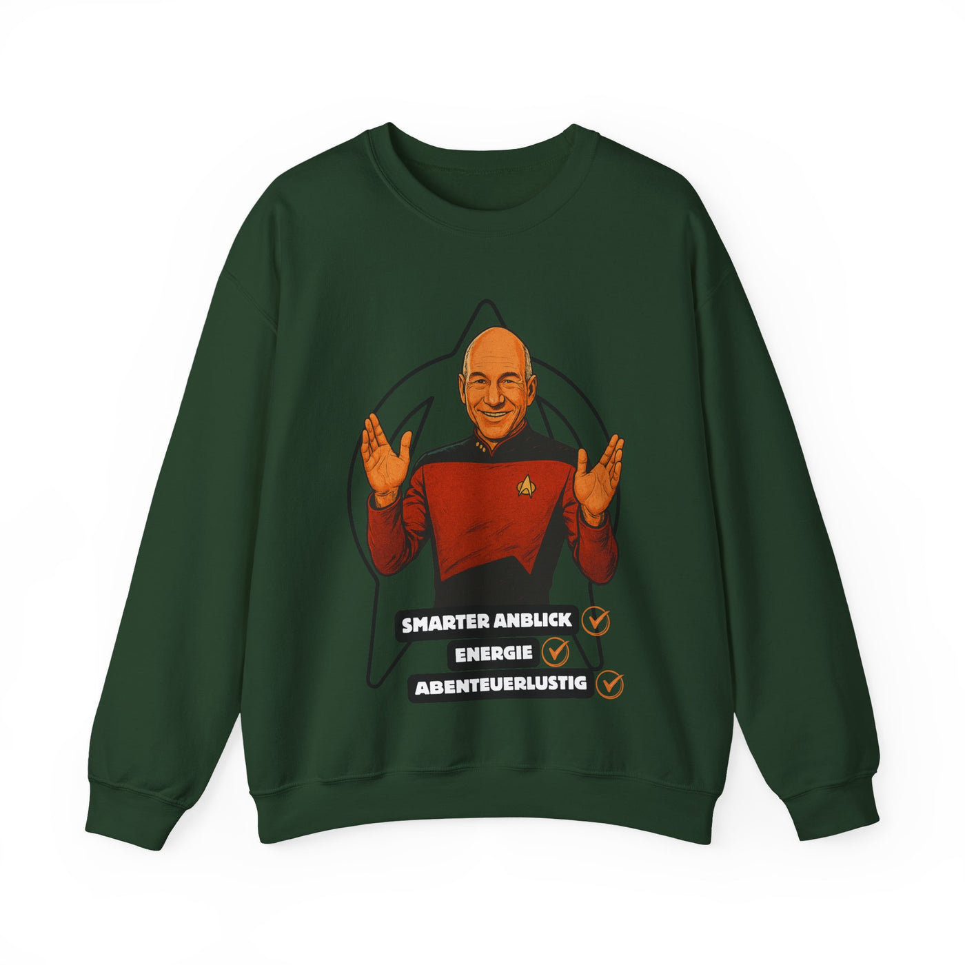 Smarter Captain PICARD– UNISEX SWEATSHIRT