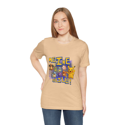 Pokemon Skills Unisex Tee, Fun Casual Shirt