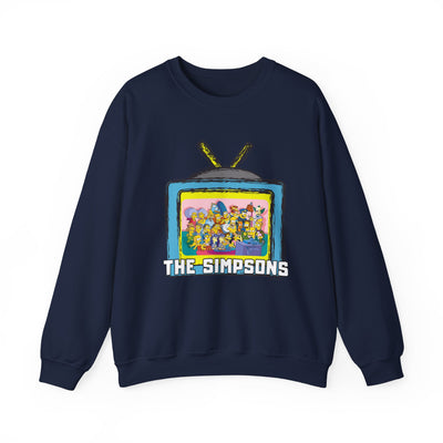 The Simpsons Unisex Heavy Cotton Sweatshirt