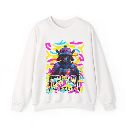 Samurai Still alive Sweatshirt - mit Japanischer Schrift