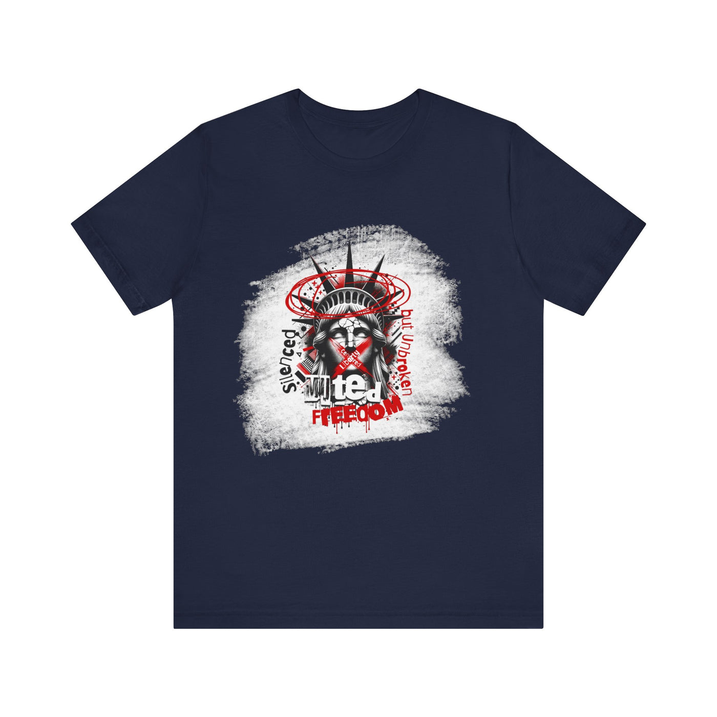 Freedom-Themed Unisex T-Shirt, Statue of Liberty - Freiheitsstatue