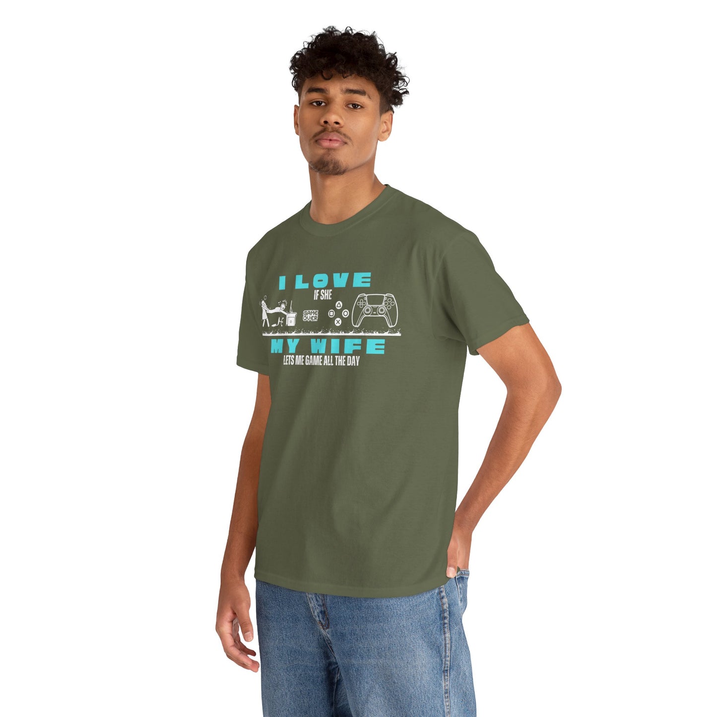 I love my wife - when she lets me gamble - Fun Shirt