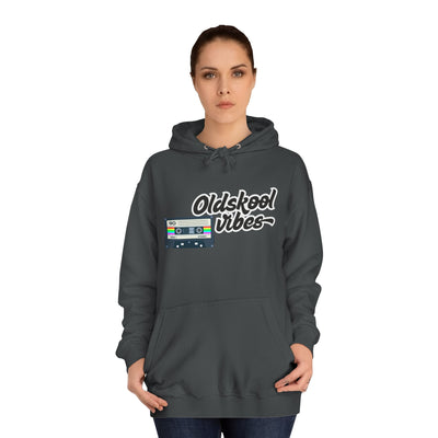 Oldskool Vibes- Hooded Sweatshirt - 'Oldskool' Graphic
