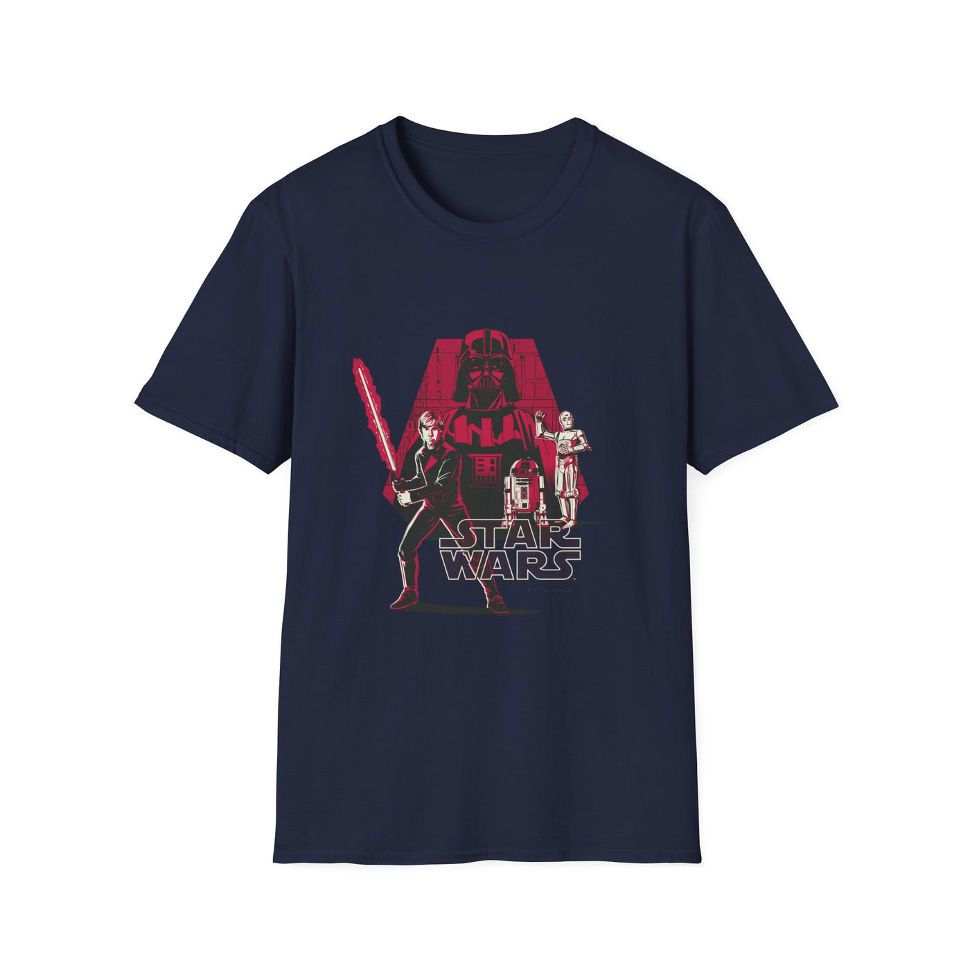 Star Wars Unisex Softstyle T-Shirt - Retro Graphic Tee