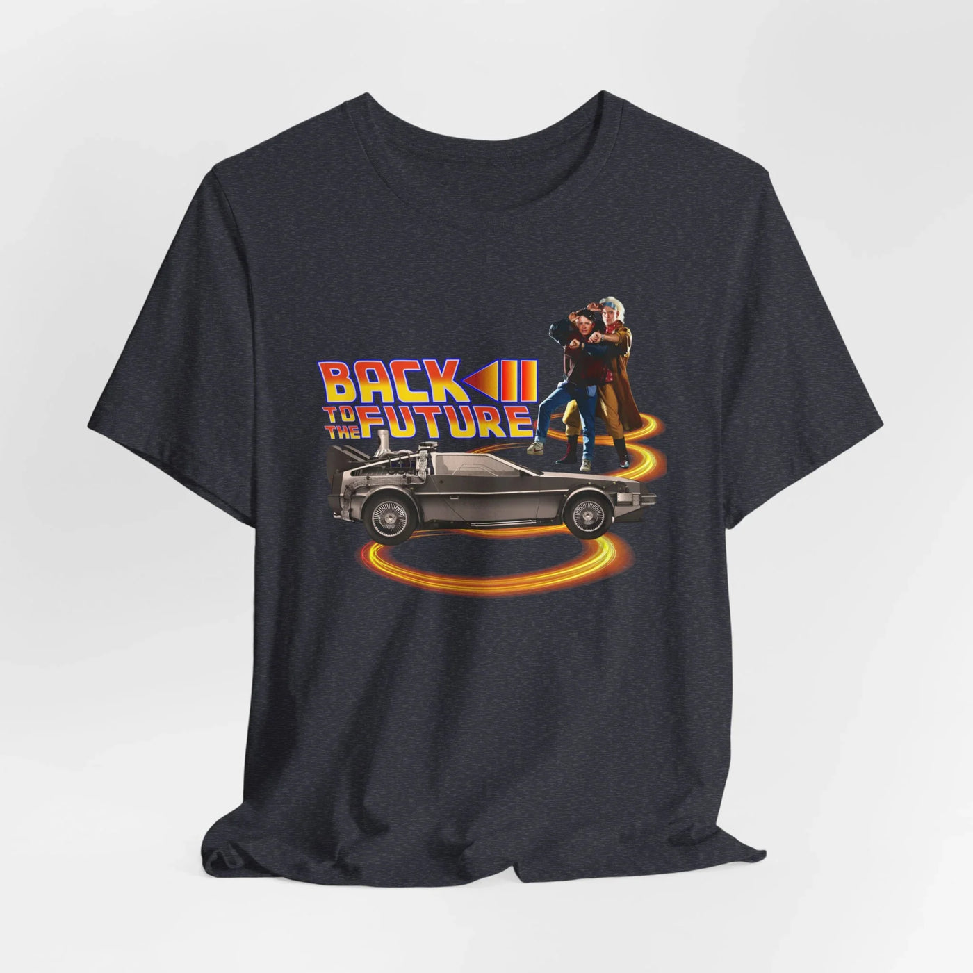Retro Back to the Future Tee - Unisex Short Sleeve Shirt