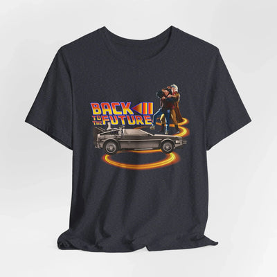 Retro Back to the Future Tee - Unisex Short Sleeve Shirt