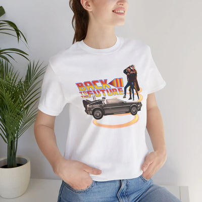 Retro Back to the Future Tee - Unisex Short Sleeve Shirt