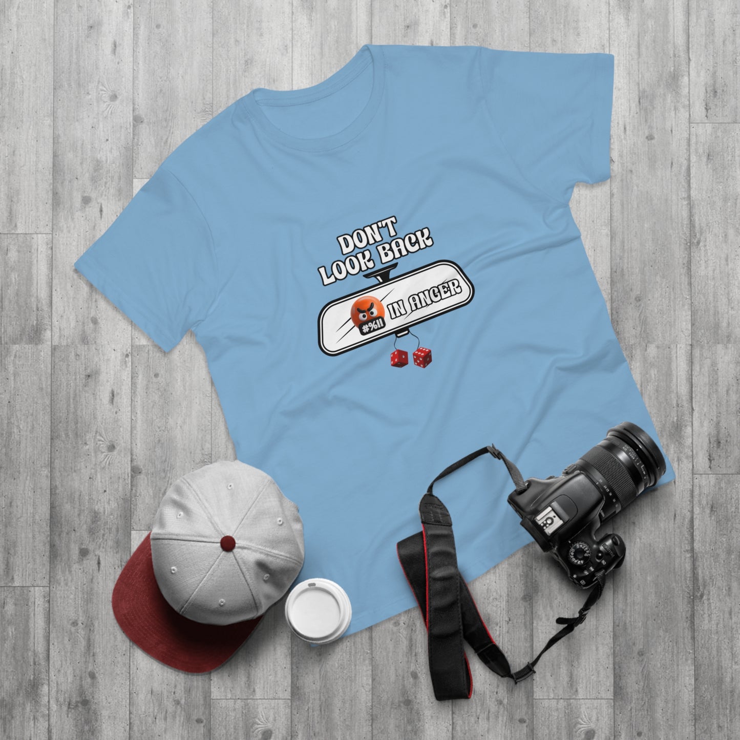 Don't Look Back in Anger Men's T-Shirt, Motivational