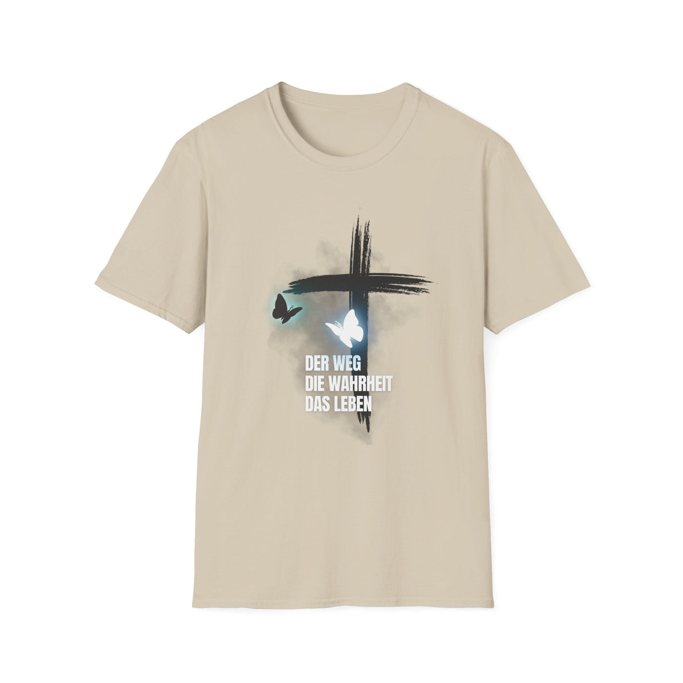 Faith-Inspired Unisex Softstyle T-Shirt – Spiritual, Jesus, Christian,