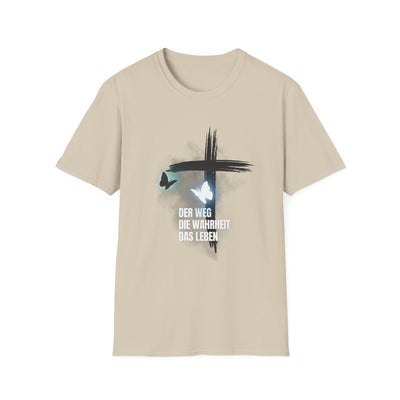 Faith-Inspired Unisex Softstyle T-Shirt – Spiritual, Jesus, Christian,