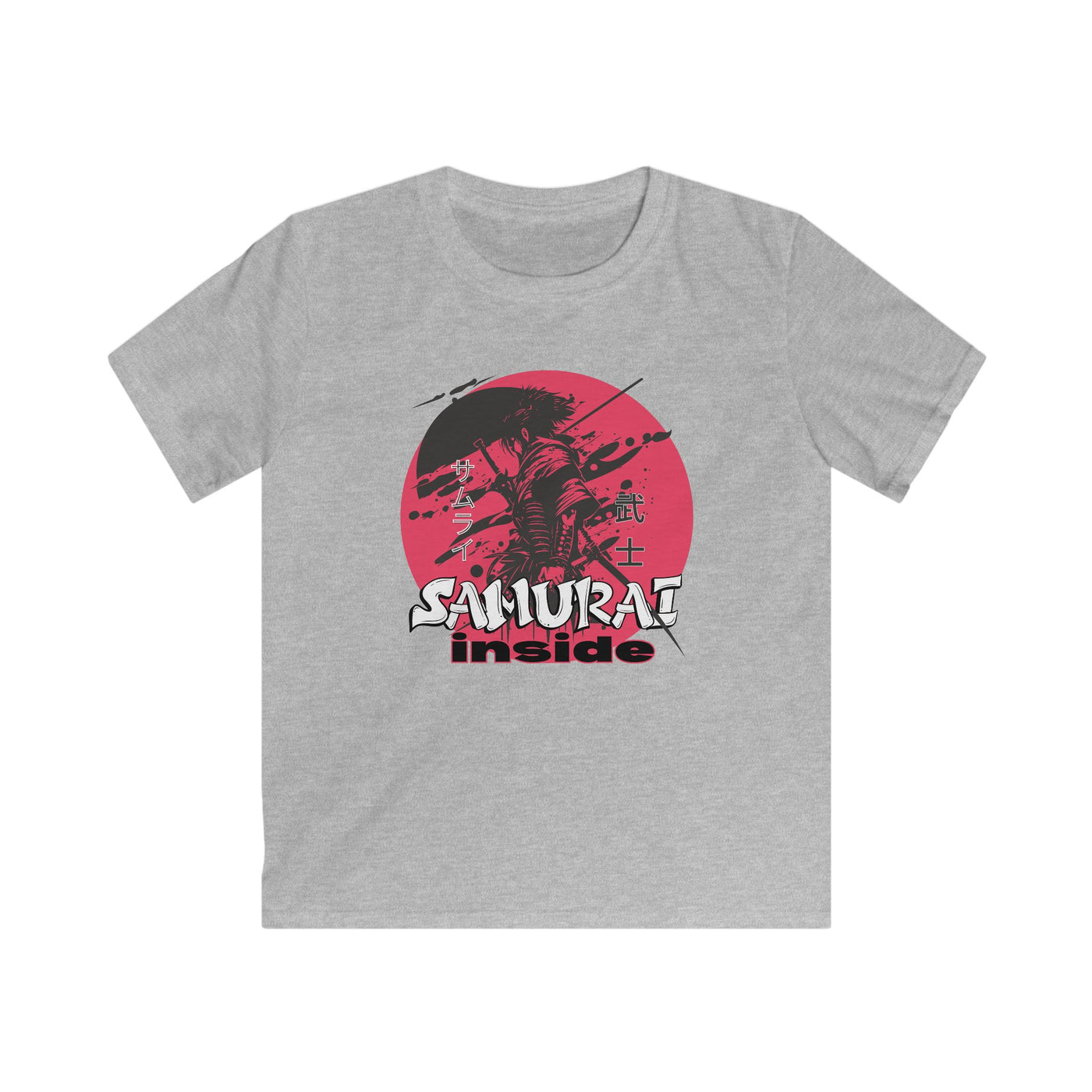 Samurai Inside Kids shirt, Cool Japanese T-Shirt