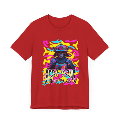 Samurai Still alive Shirt - mit Japanischer Schrift
