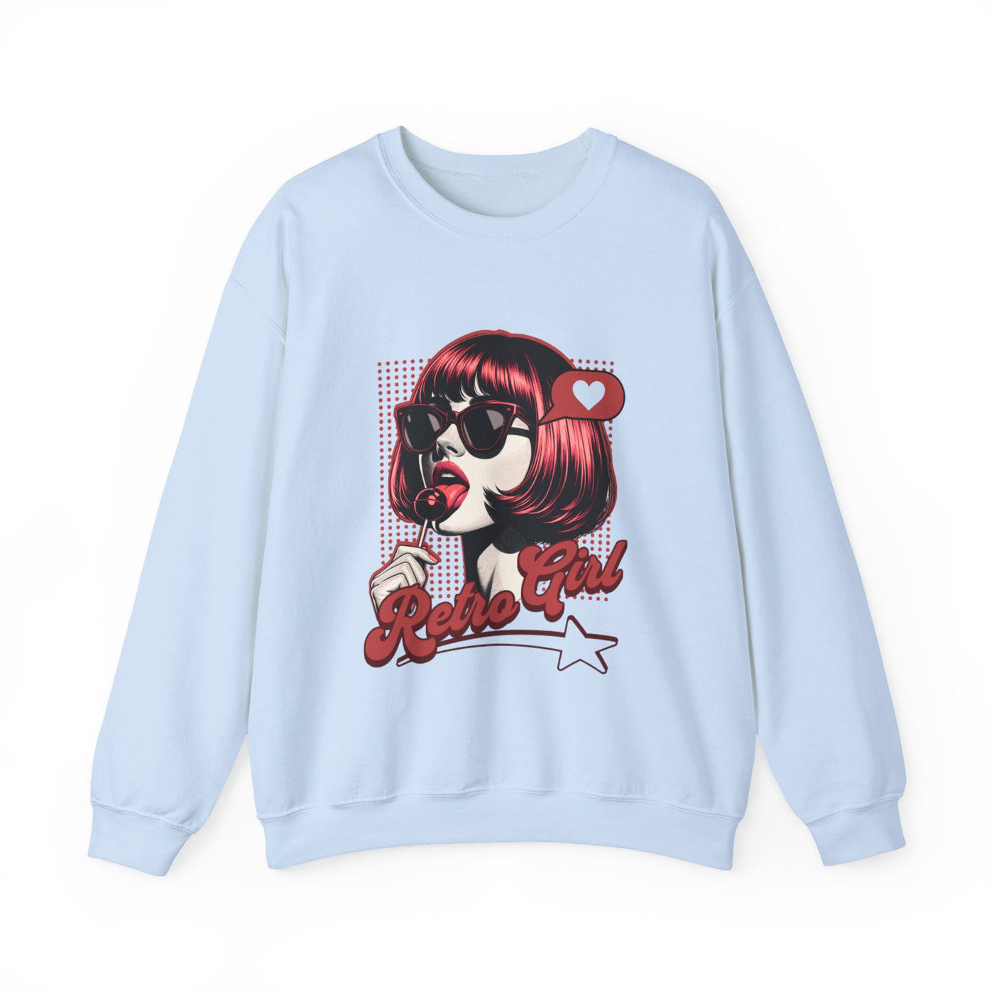 Retrogirl  Pop Art Women's Sweatshirt