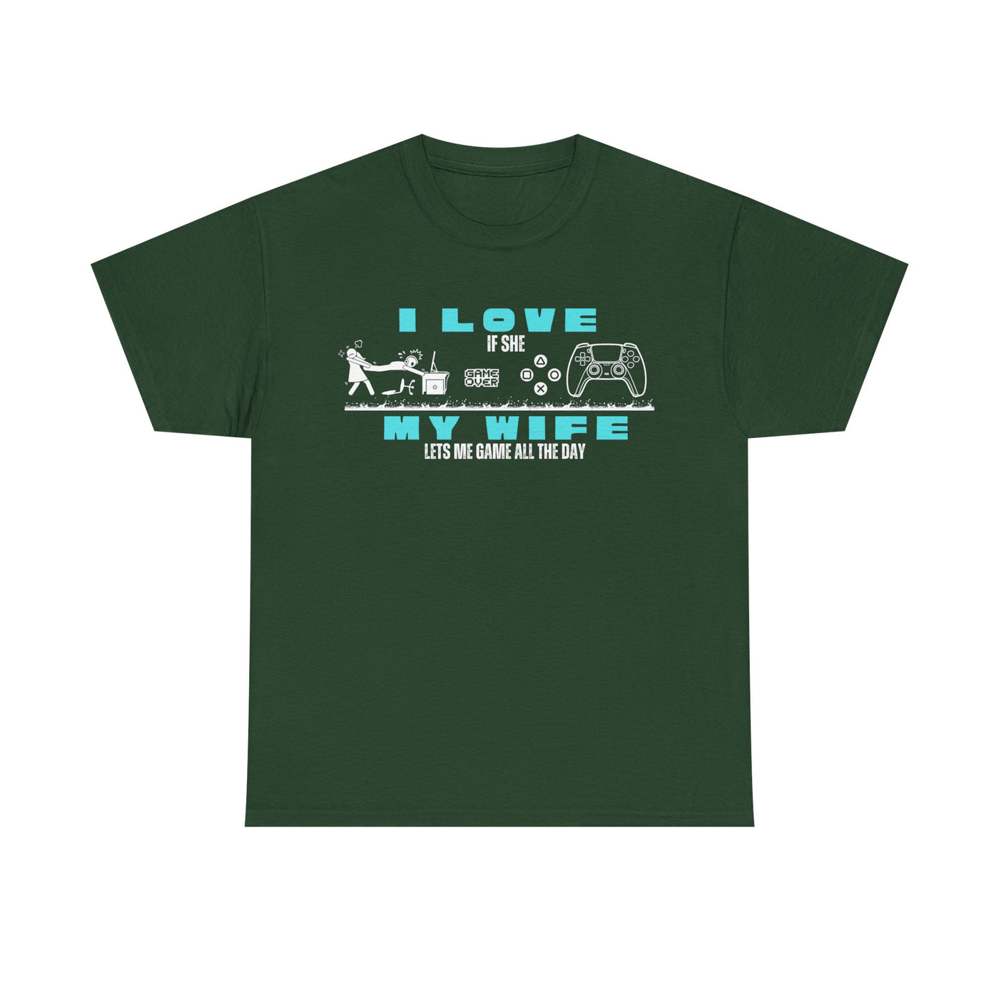 I love my wife - when she lets me gamble - Fun Shirt